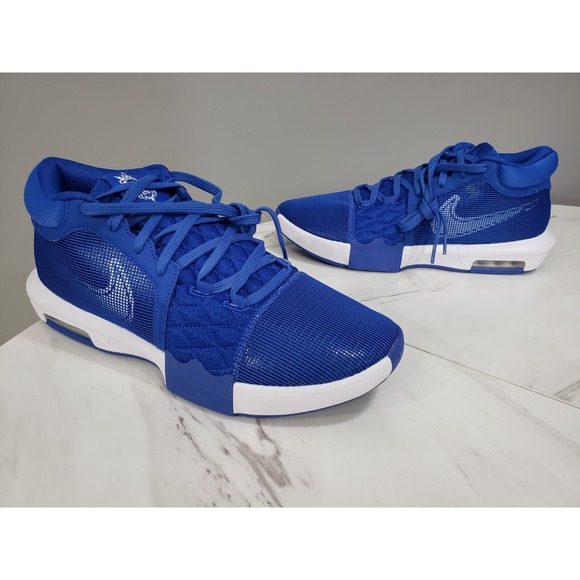 NEW NO BOX - SIE 12.5 - Nike LeBron Witness 8 TB Game Royal FB9944-401‎  BLUE - Picture 1 of 8